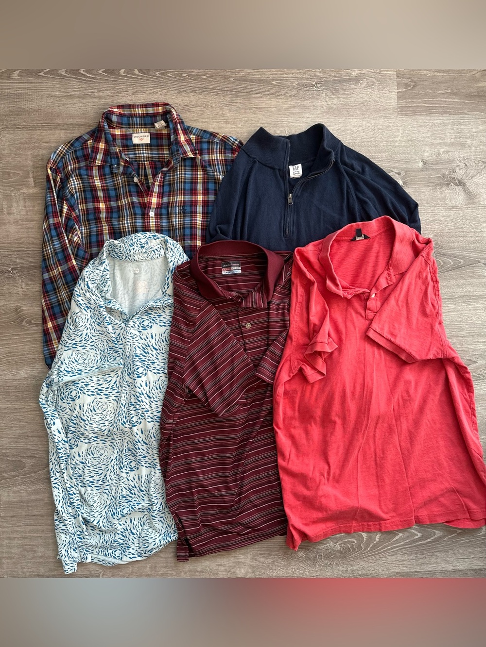 Men’s Shirt Bundle 5 for $30